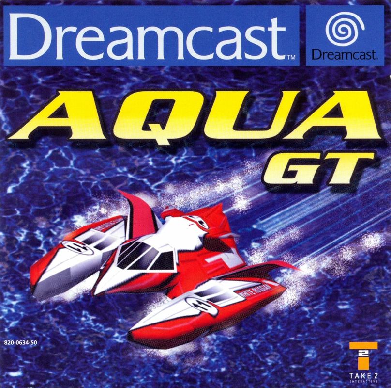 Aqua GT box art for Sega Dreamcast